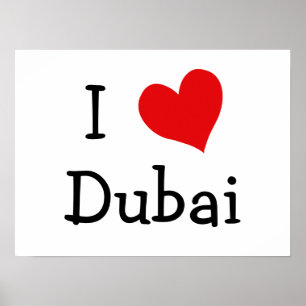 I Love Dubai Poster