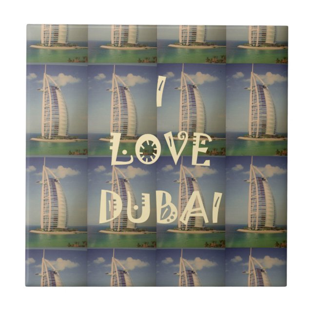 I Love Dubai Tile (Front)