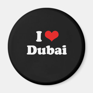 I Love Dubai Tshirt Magnet