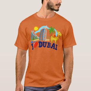 I love Dubai UAE United Arab Emirates Skyscrapers  T-Shirt
