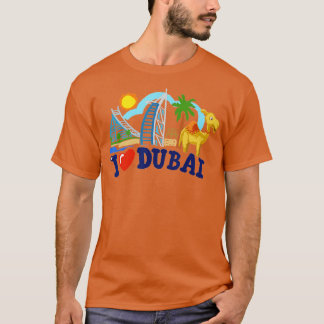 I love Dubai UAE United Arab Emirates Skyscrapers T-Shirt