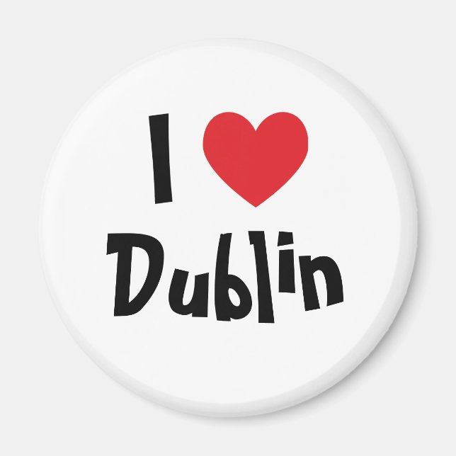 I Love Dublin Magnet (Front)
