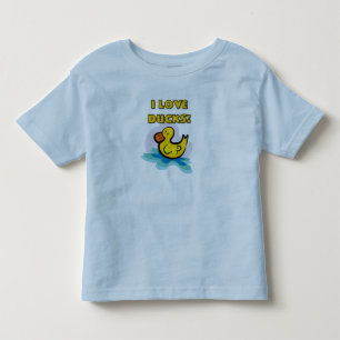 I Love Ducks Toddler T-Shirt