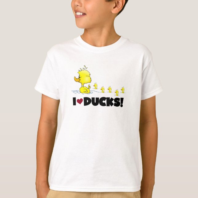 I Love Ducks Tshirts and Gifts (Front)