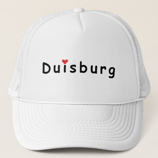 I love Duisburg Germany Trucker Hat (Front)
