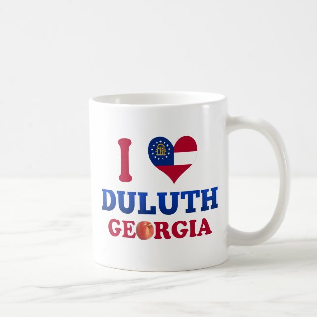 I Love Duluth, Georgia Coffee Mug (Right)