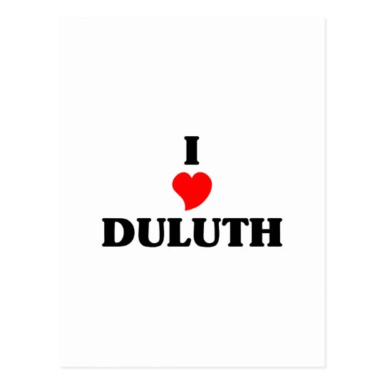 I love Duluth Postcard