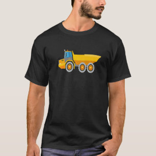 I Love Dump Truck Dump Construction Truck for Men T-Shirt
