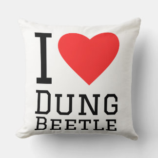 I love dung beetle cushion