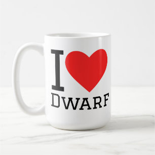I love dwarf  coffee mug
