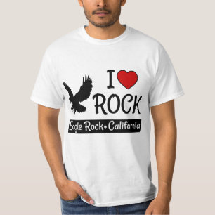 I Love Eagle Rock California Red Heart T-Shirt