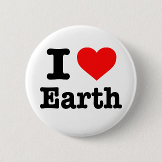 "I love Earth" button