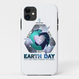 I Love Earth Day iPhone 11 Case