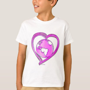 I LOVE EARTH (Pink) Series T-Shirt