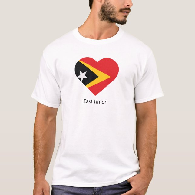 I Love East Timor T-Shirt (Front)