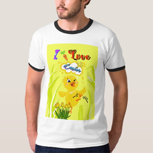 I Love Easter T-Shirt (Front)