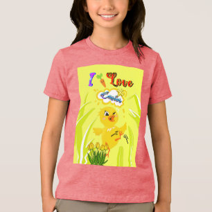 I Love Easter Tri-Blend Shirt