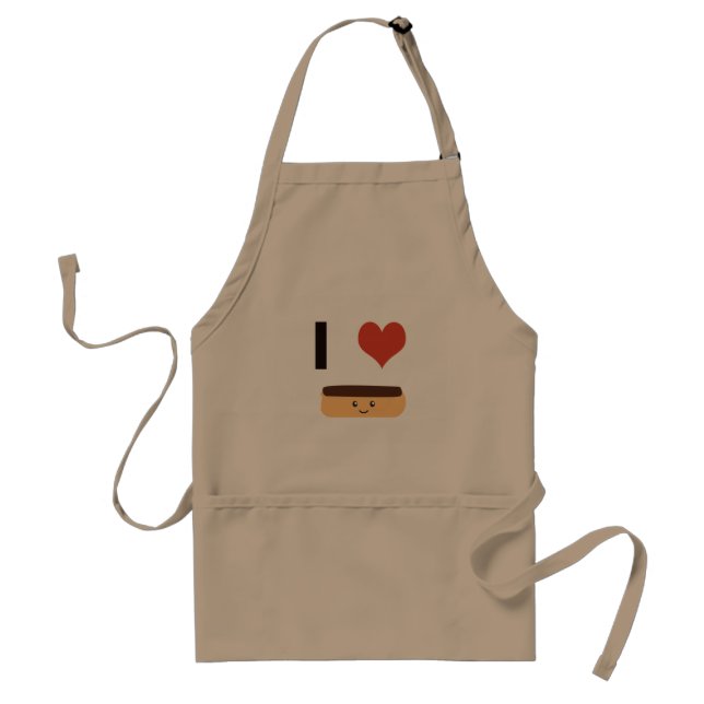 I love Eclairs Standard Apron (Front)