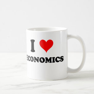 I Love Economics Coffee Mug