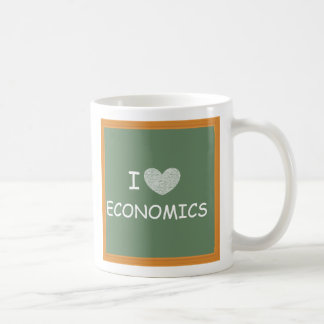 I Love Economics Coffee Mug