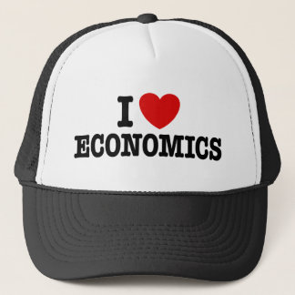 I Love Economics Trucker Hat