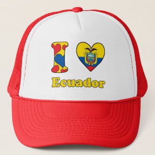 I love Ecuador Trucker Hat