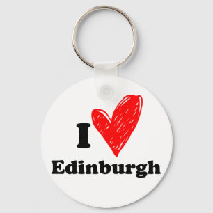 I love Edinburgh Key Ring