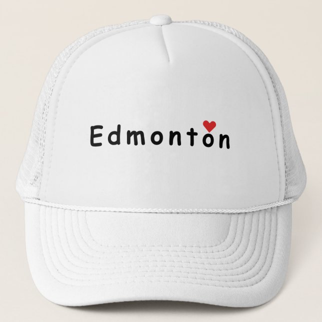 I love Edmonton Trucker Hat (Front)