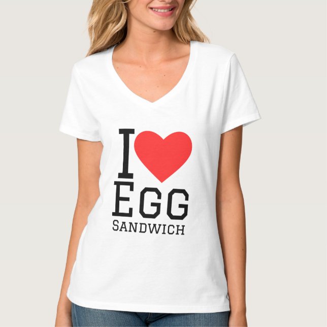 I love egg sandwich T-Shirt (Front)