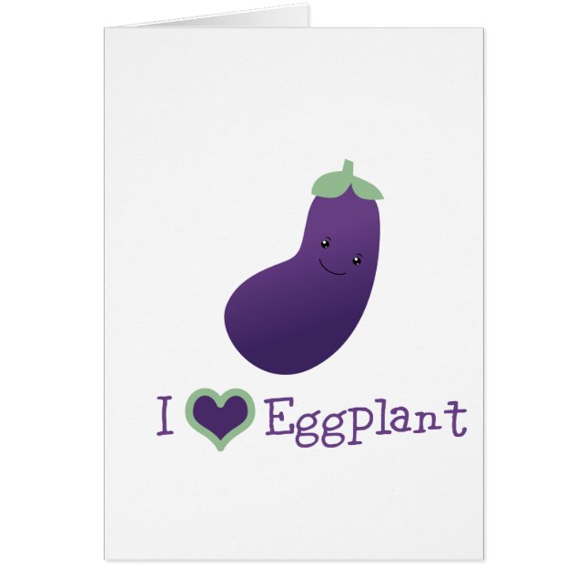I love Eggplant (Front)