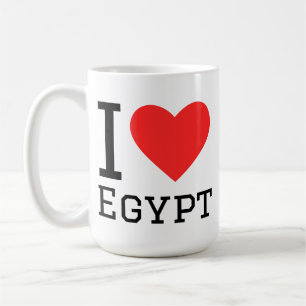 I love egypt coffee mug