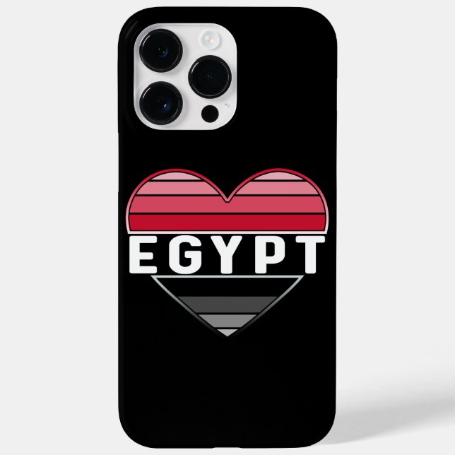 I Love Egypt, Egyptian Heart Case-Mate iPhone Case (Back)