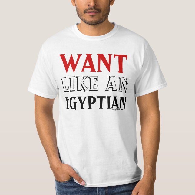 I Love Egypt Graffiti Classic Tattoo Design T-Shirt (Front)