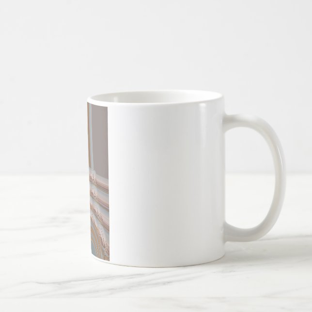 I Love Eiffel Tower  Paris With Love blue sky colo Coffee Mug (Right)