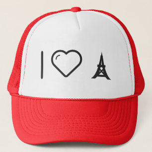 I Love Eiffels Trucker Hat