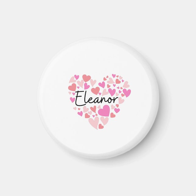 I love Eleanor Magnet (Front)