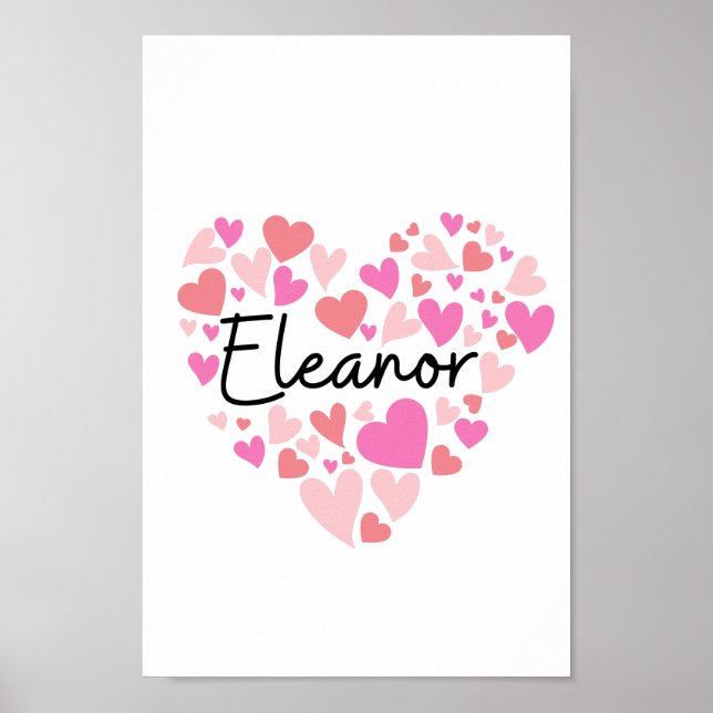 I love Eleanor Poster (Front)