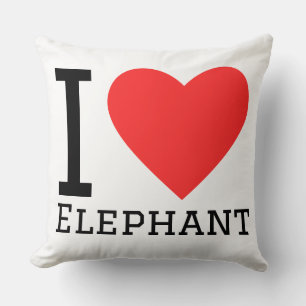 I love elephant cushion