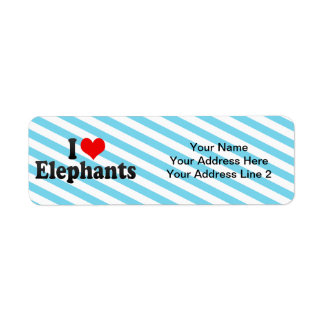I Love Elephants