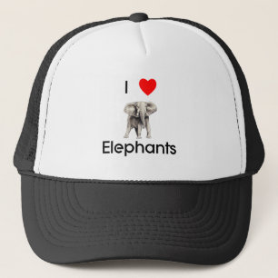 I love elephants Hat