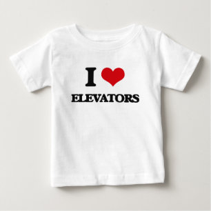 I love ELEVATORS Baby T-Shirt