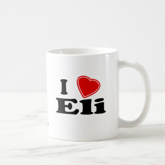 I Love Eli Coffee Mug