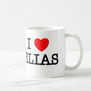 I Love Elias Coffee Mug