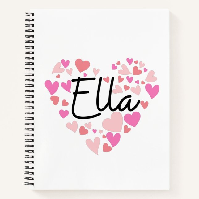I love Ella Notebook (Front)