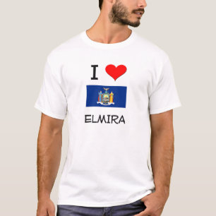 I Love Elmira New York T-Shirt