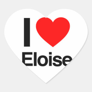 i love eloise heart sticker