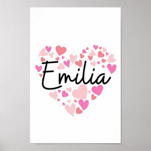 I love Emilia Poster