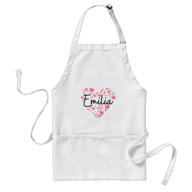 I love Emilia Standard Apron (Front)