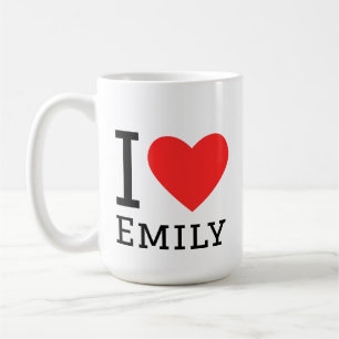 I love emily coffee mug