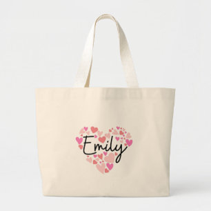 I love Emily Large Tote Bag